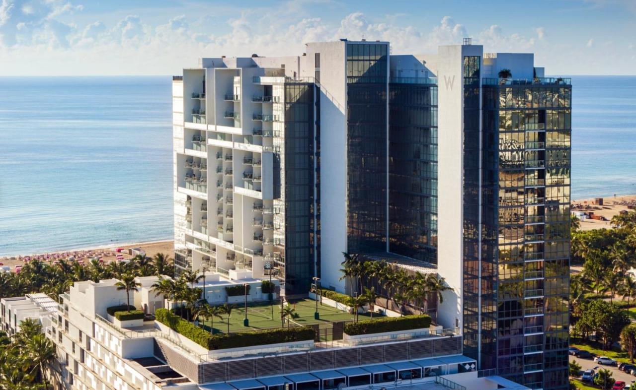 W South Beach Residences Private King Studio Miami Beach Exterior foto